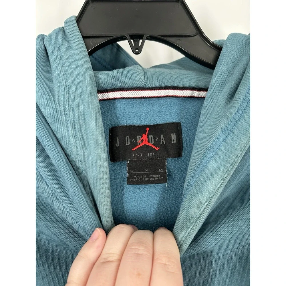 Nike Air Jordan‎ Essentials Fleece Hoodie Sweatshirt Pullover DA9818-415 Mens XL